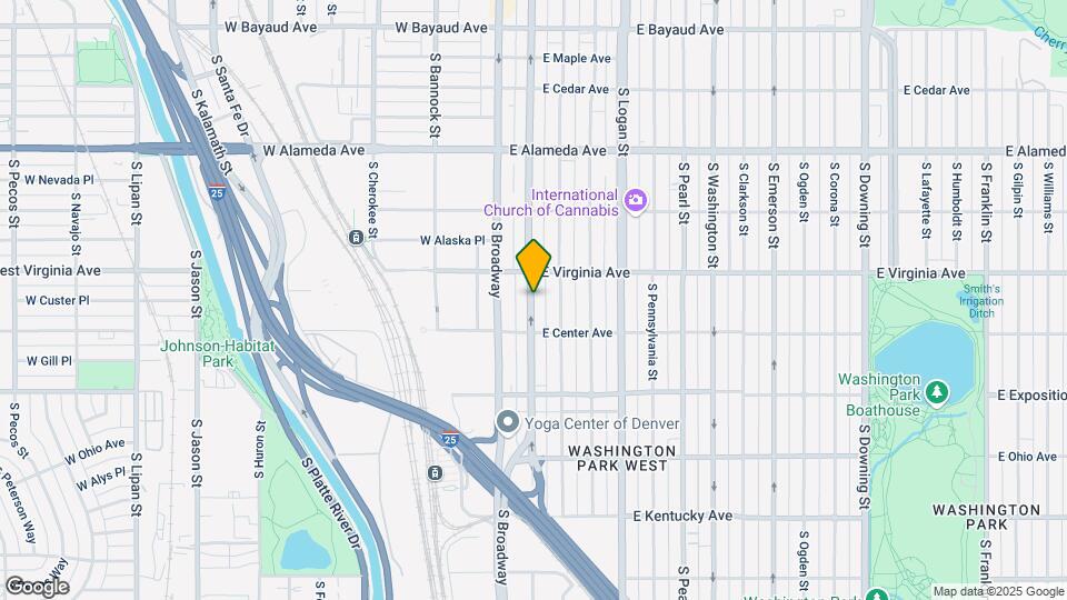 538 S Lincoln St Map and Location Details