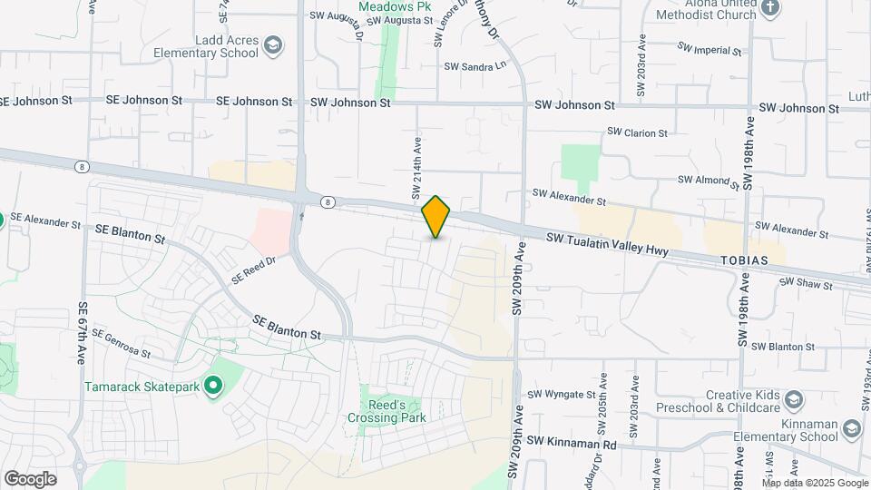 3314 SE Farrow Ln Map and Location Details