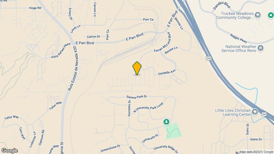 3642 Ruidoso St Map and Location Details