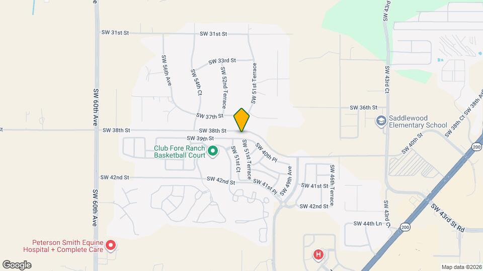 5155 SW 39th St Map and Location Details