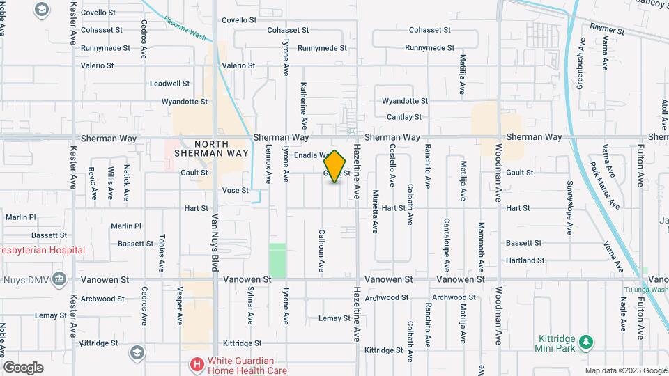7035 Stansbury Ave Map and Location Details