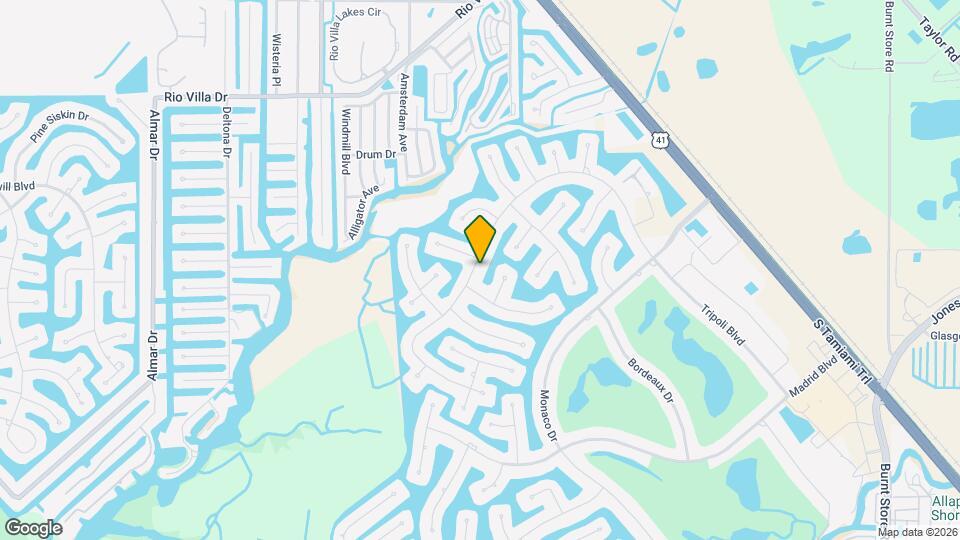 3393 Tripoli Blvd Map and Location Details