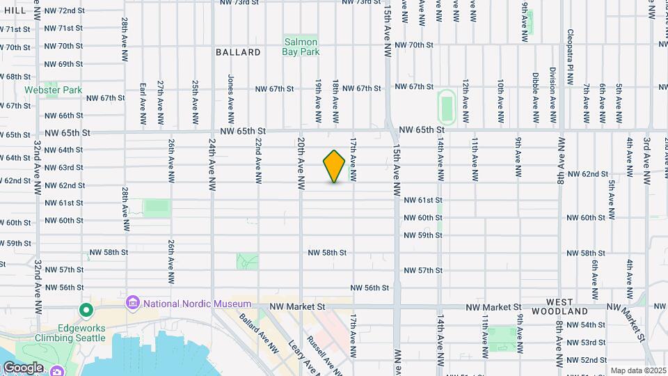 1727 NW 62nd St Map and Location Details