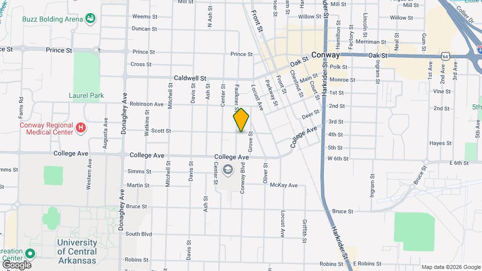 1469 Scott St Map and Location Details