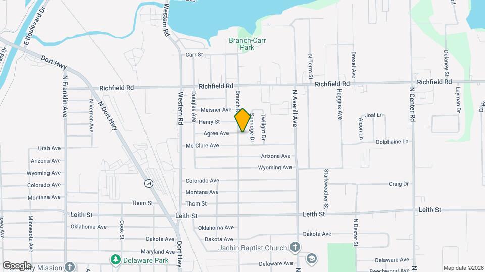 3618 Branch Rd Mapa y Detalles de la Ubicación