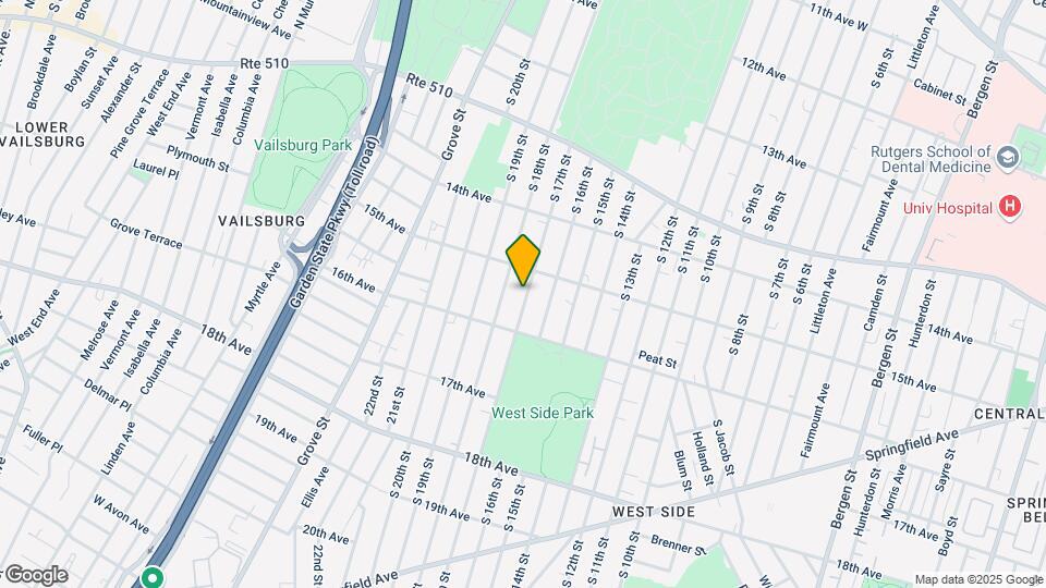 521-523 S 17th St Mapa y Detalles de la Ubicación
