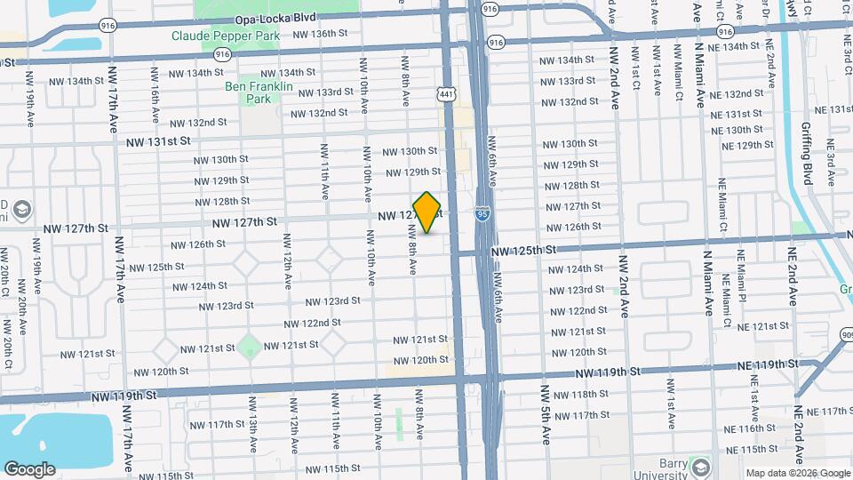 760 NW 126th St Mapa y Detalles de la Ubicación
