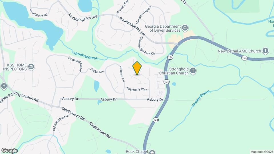 872 Asbury Trail Map and Location Details