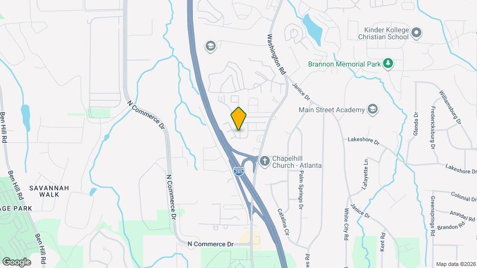 4209 High Park Ln Map and Location Details