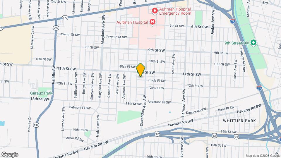 2619 Clyde Pl SW Mapa y Detalles de la Ubicación