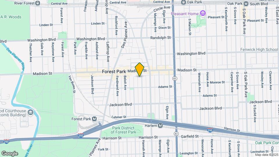 421 Hannah Avenue, Unit Apt #2 Map and Location Details