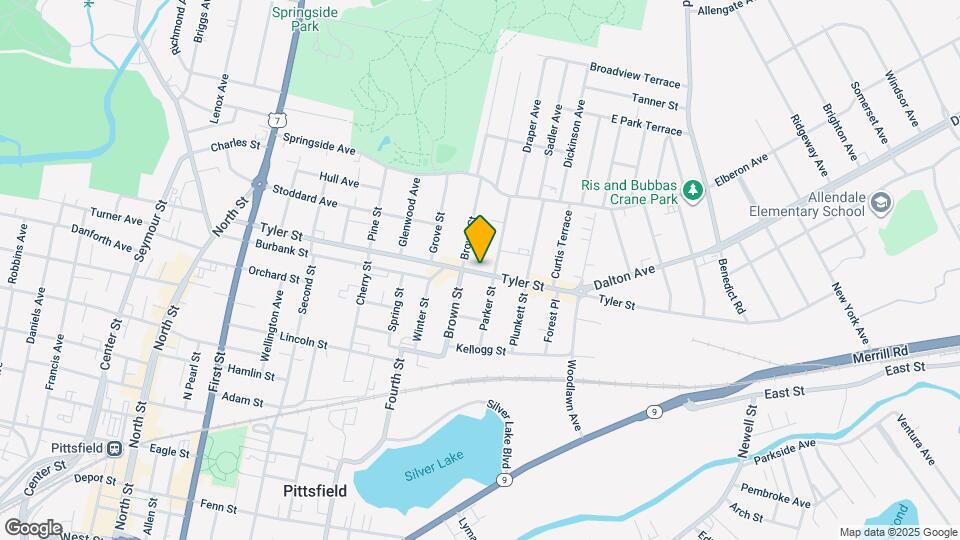 585 Tyler St Map and Location Details