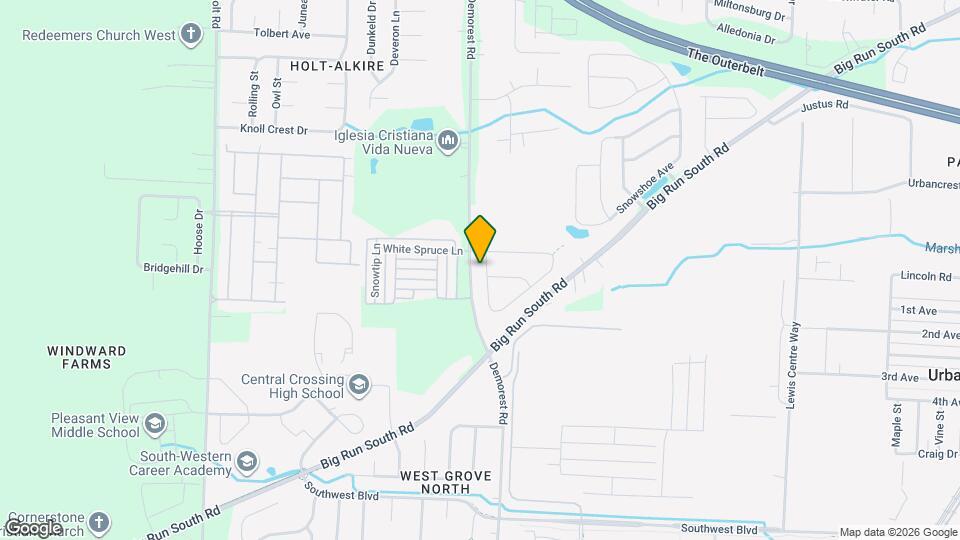 3149 Sitka Spruce Dr Map and Location Details