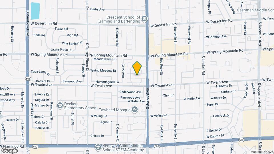 6168 Meadow View Ln Map and Location Details