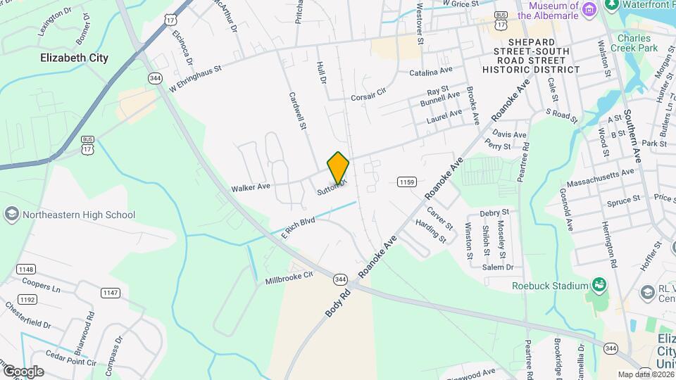 118 Sutton Dr Map and Location Details