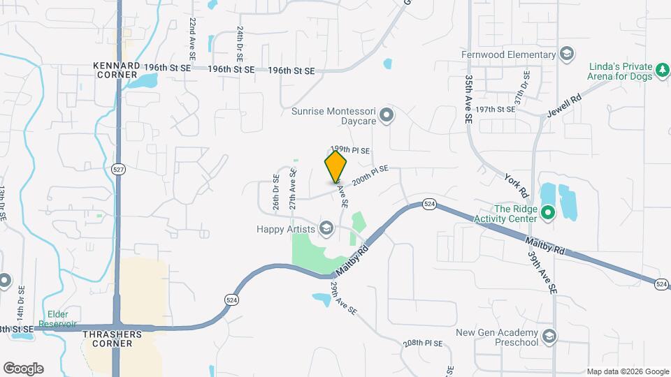 3721 202nd Pl E Map and Location Details