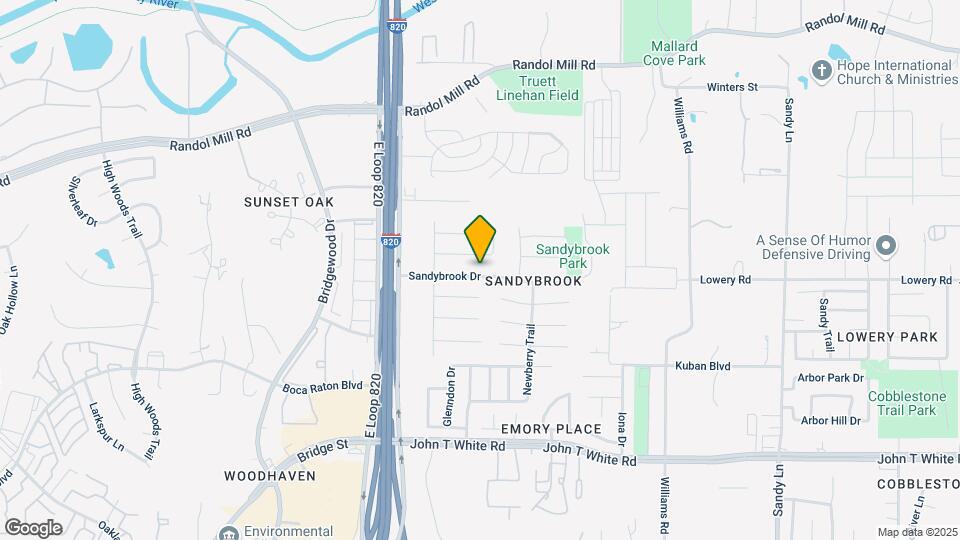 6937 Sandybrook Dr Map and Location Details