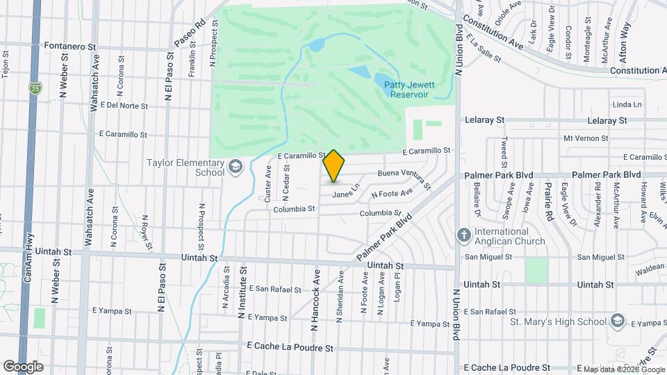 1216 Janes Ln Map and Location Details