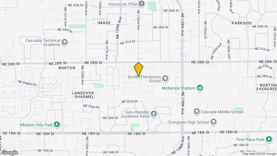 2613 NE 131st Ct Map and Location Details