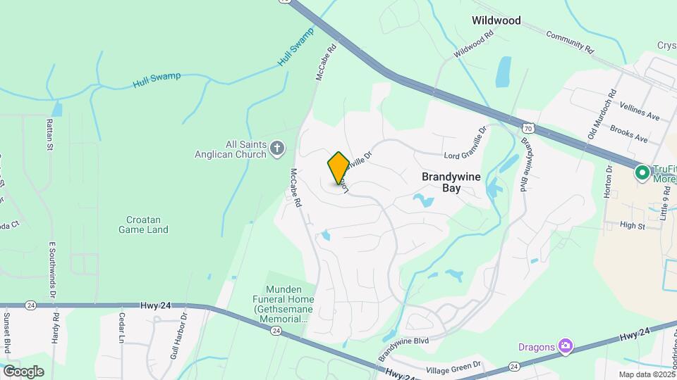 401 Lord Granville Dr Map and Location Details