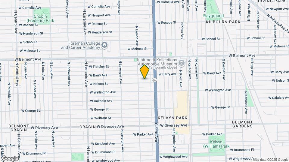 4836 W Nelson St Map and Location Details