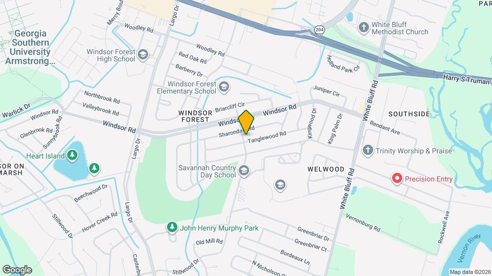 324 Tanglewood Rd Map and Location Details