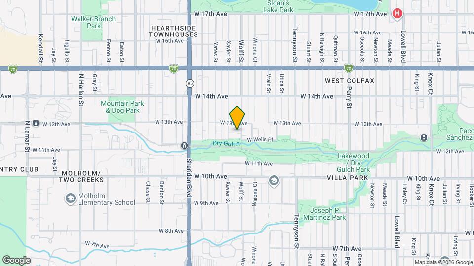 1285 Wolff St Map and Location Details