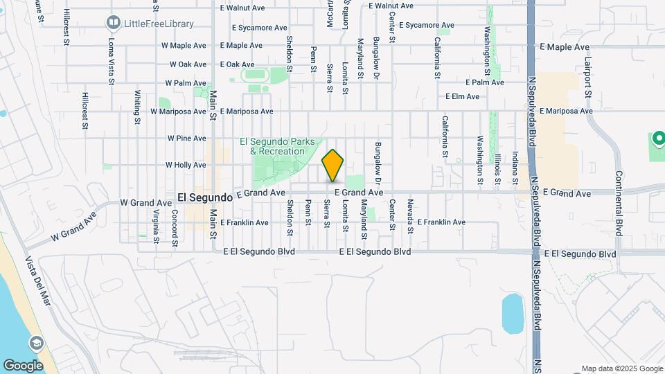 707 E Grand Ave Mapa y Detalles de la Ubicación