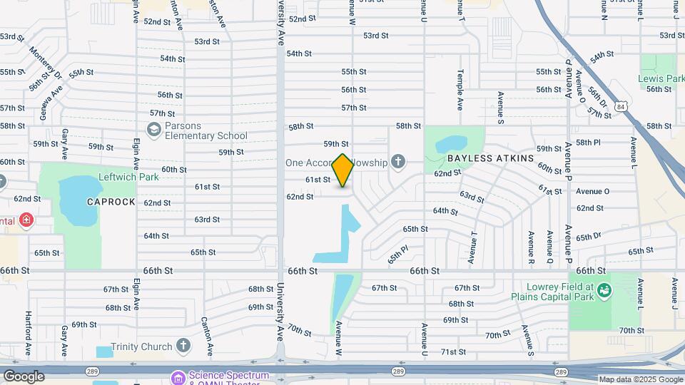 2306 62nd St Map and Location Details