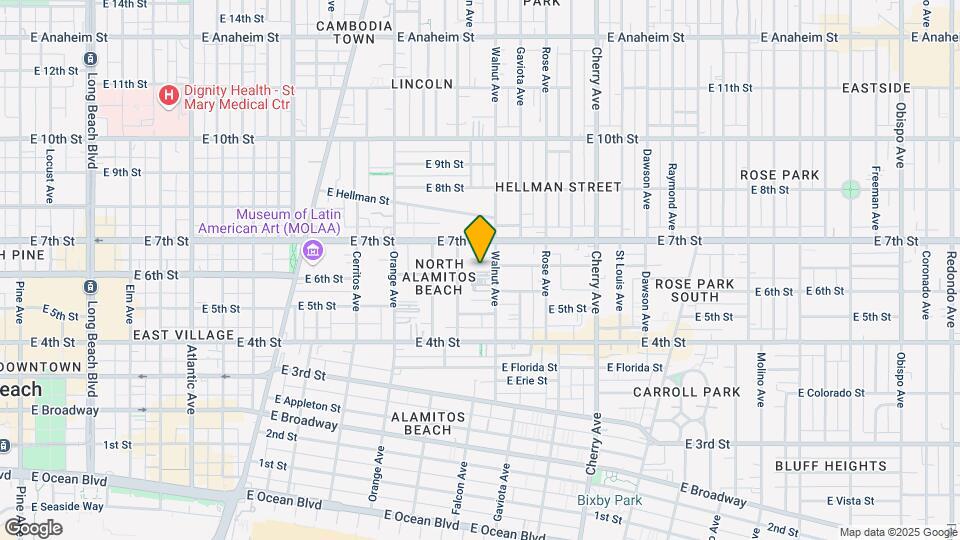 583-585 Walnut Ave Mapa y Detalles de la Ubicación