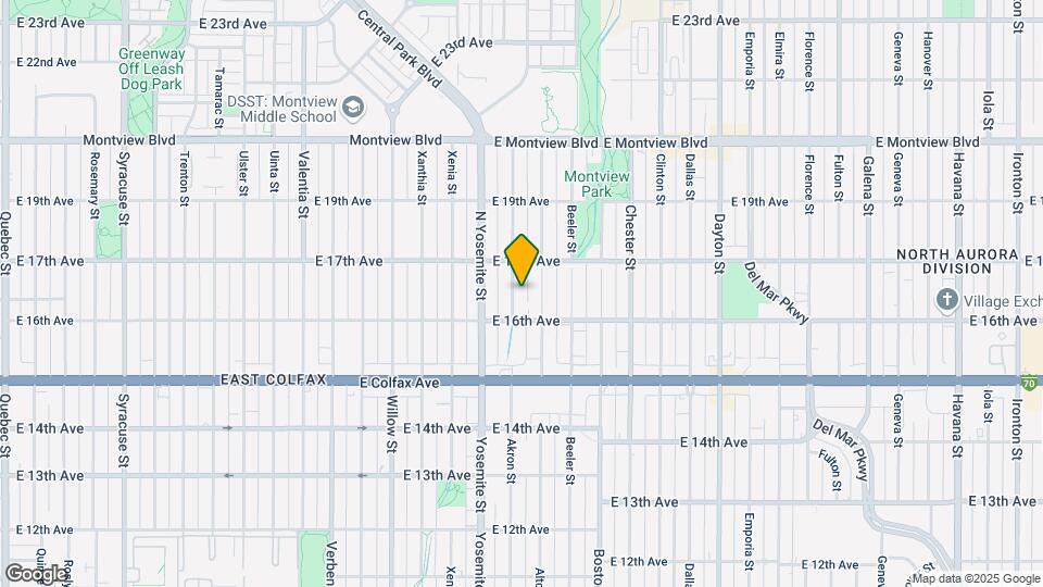 1624-1648 Akron St Map and Location Details