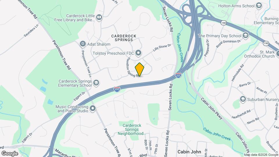 7700 Hamilton Spring Rd Map and Location Details