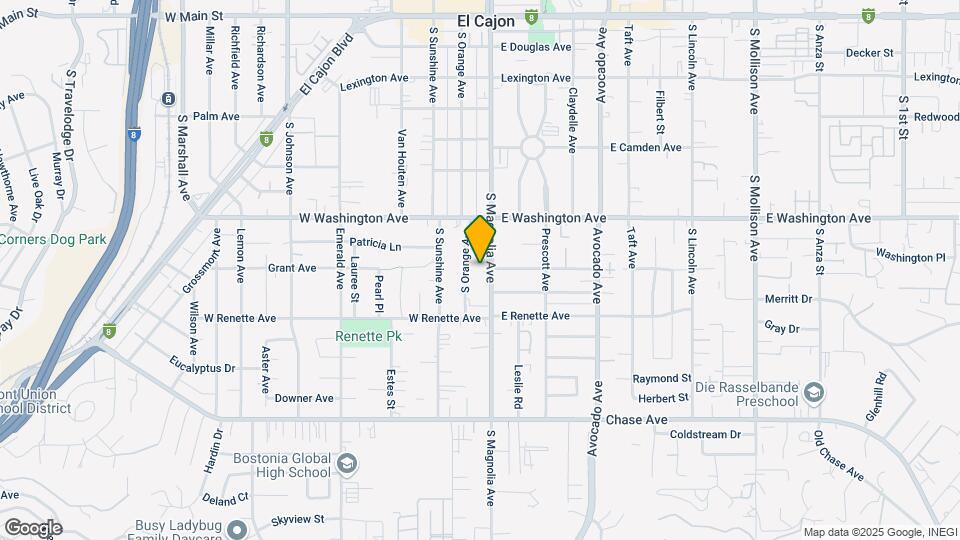 810 S Magnolia Ave Map and Location Details