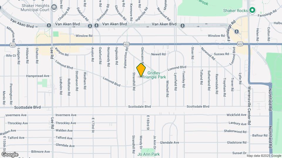 3638 Glencairn Rd Map and Location Details