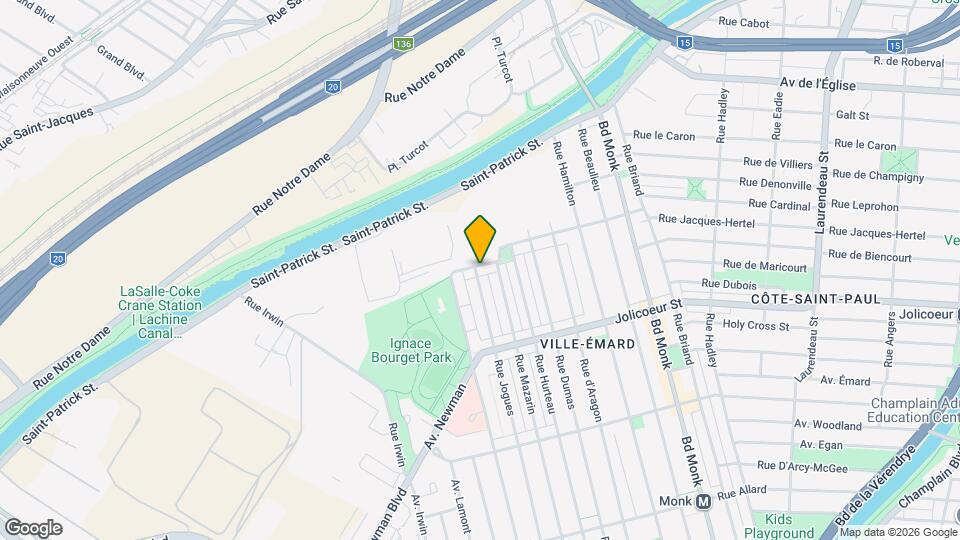 3034 Jacques-Hertel Rue Map and Location Details