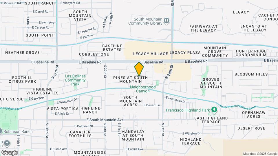 2232 E Constance Wy Map and Location Details