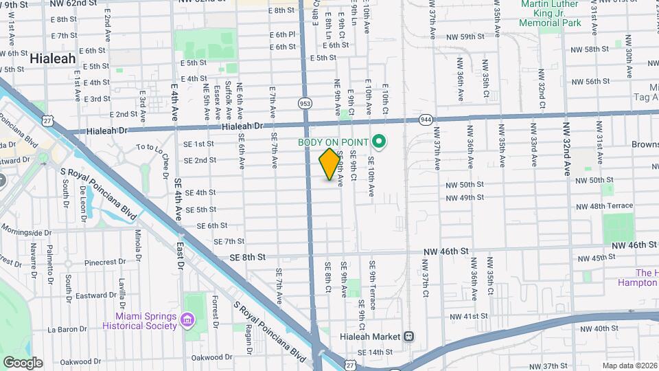 871 SE 4th St Mapa y Detalles de la Ubicación