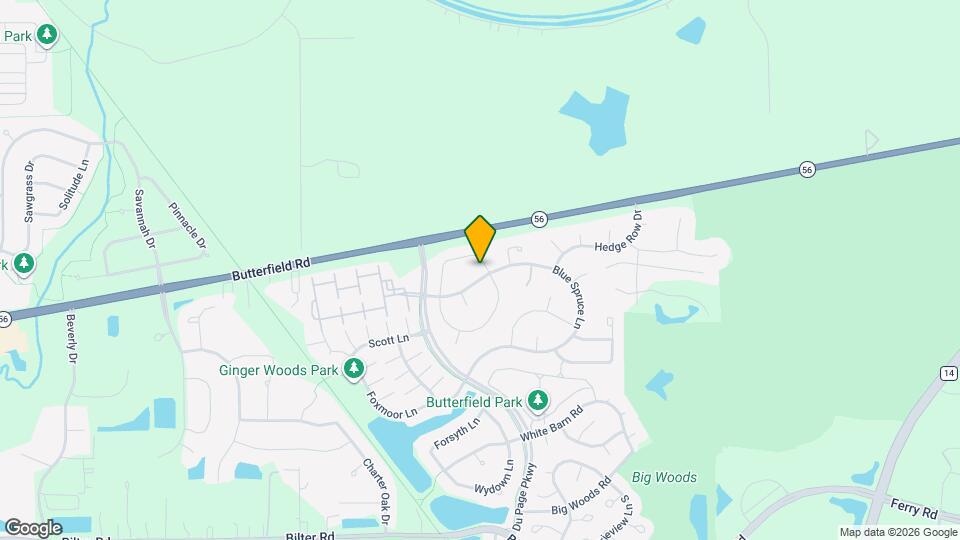 2464 Blue Spruce Ln Map and Location Details