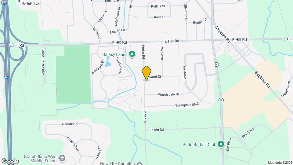 6155 Porter Rd Map and Location Details