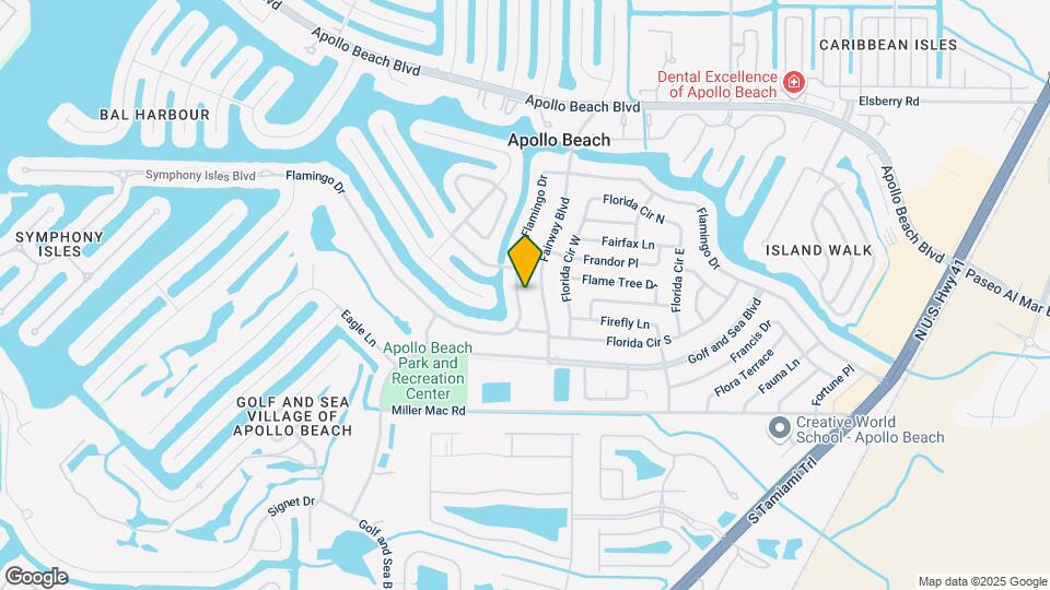 6217 Flamingo Dr Map and Location Details
