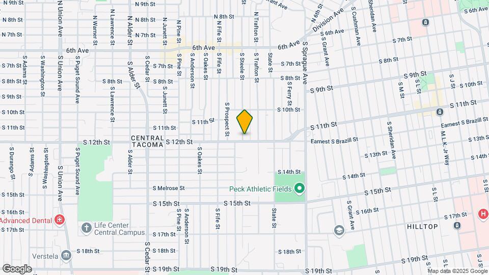 2321 S 12th St Map and Location Details