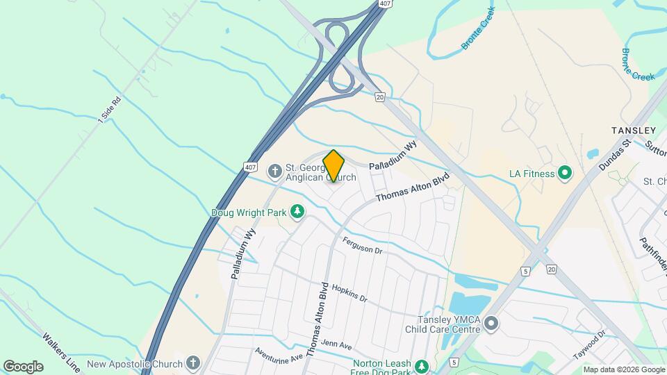 4737 DeForest Cres Map and Location Details