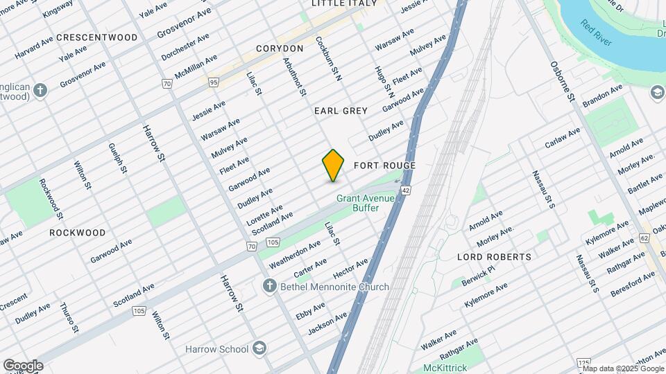 771 Scotland Ave Map and Location Details
