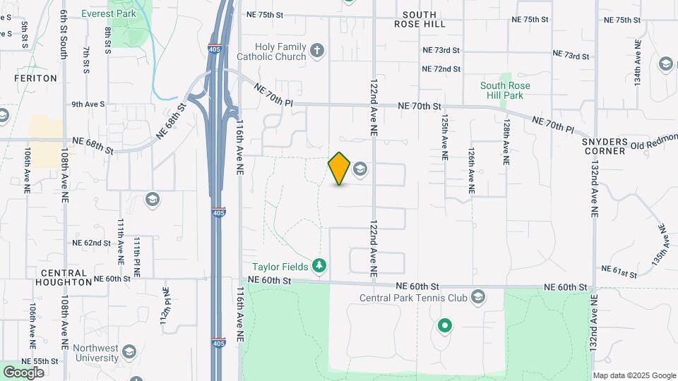 12017 NE 66th St Map and Location Details