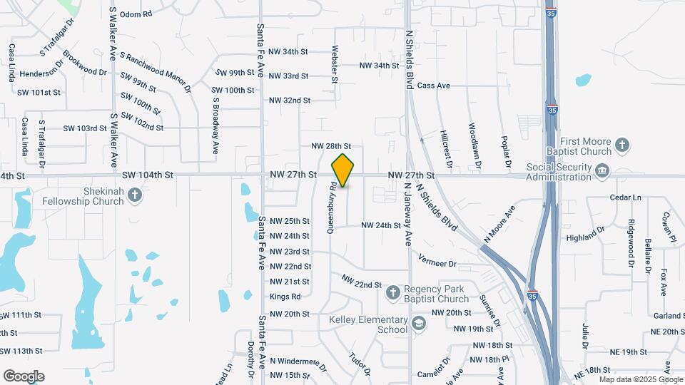 2701 Yorkshire Ave Map and Location Details
