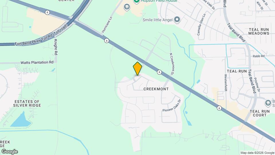 4418 Long Creek Dr Map and Location Details