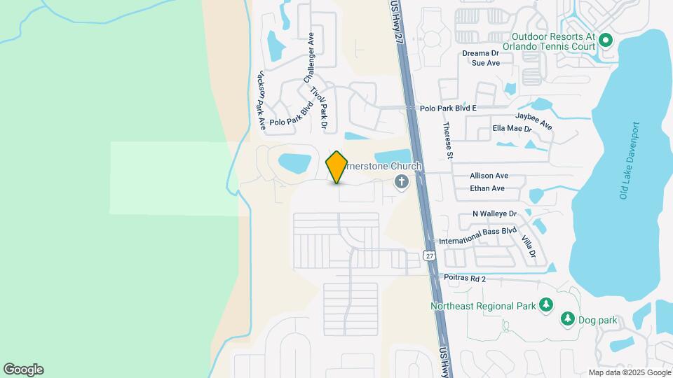 1314 Washington Palm Loop Map and Location Details