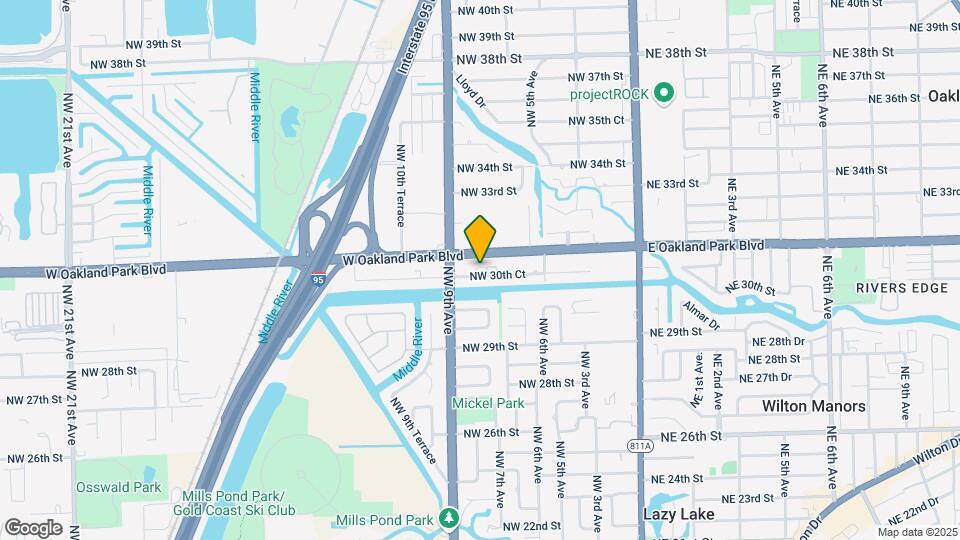 733 NW 30th Ct, Unit 3 Map and Location Details