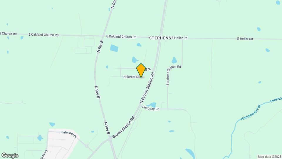 4460 Hillcrest Dr Map and Location Details