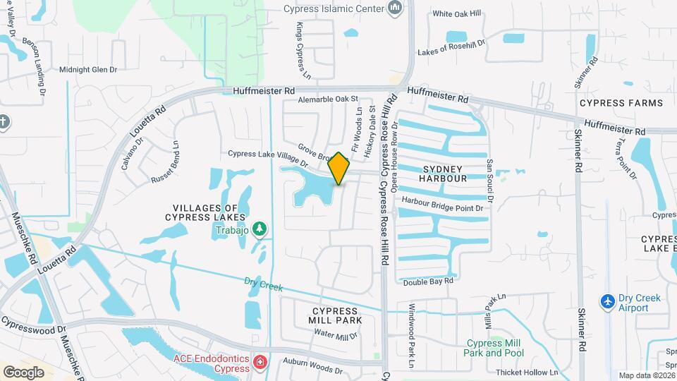 15119 Live Oak Bend Way Map and Location Details